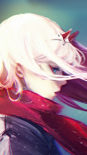 Zero Two from Darling in the Franxx