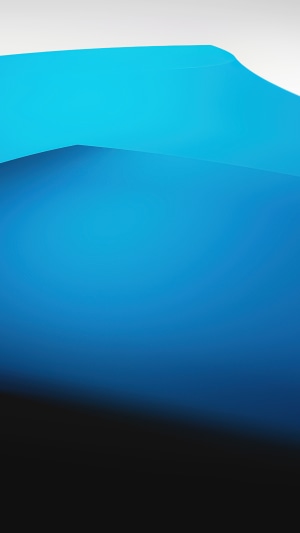 Abstract blue and white shapes