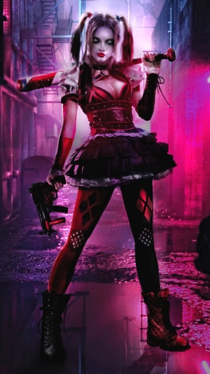 Harley Quinn artwork 4K