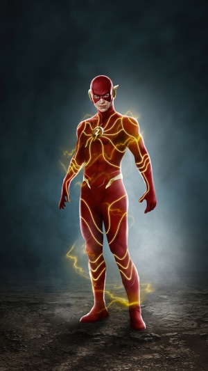 The Flash Superhero Movie Art