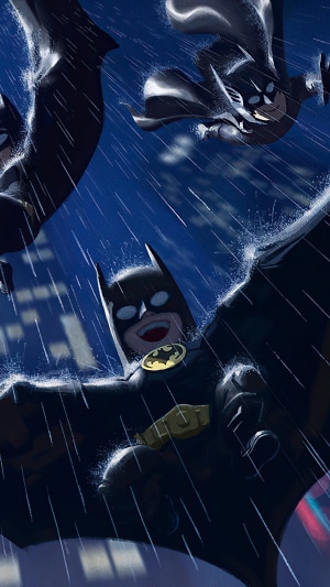 Batman in the Rain