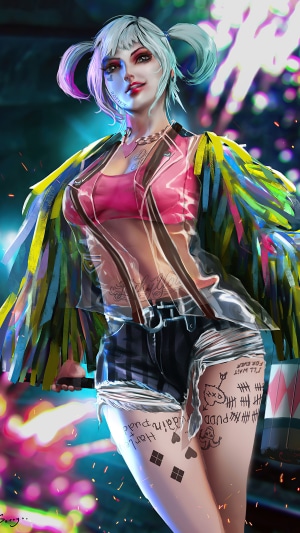 Harley Quinn artwork 4K