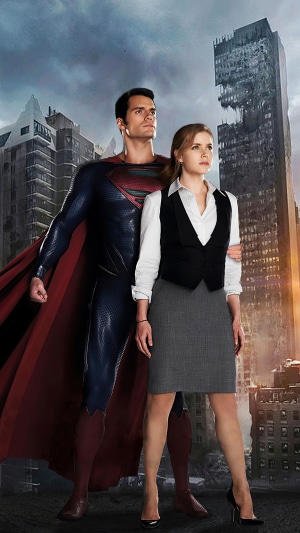 Superman and Lois Lane from Man of Steel 4K