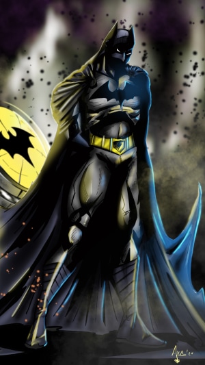 Batman artwork 4K