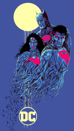 DC Justice League Artwork 4K