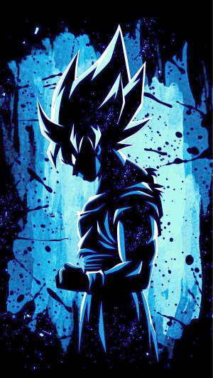 Goku from Dragon Ball Z artwork 4K