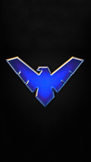 Nightwing logo 4K