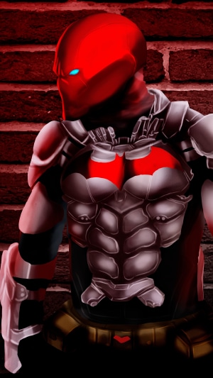Red Hood from DC Comics artwork