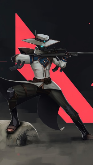 Cypher from Valorant artwork