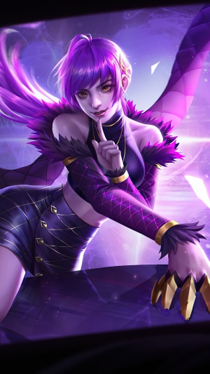 K/DA Evelynn from League of Legends 4K