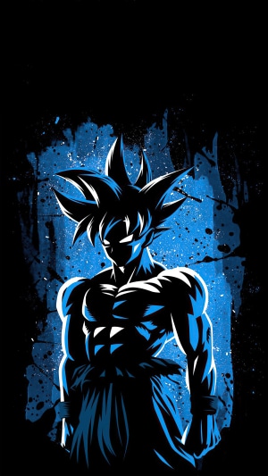Goku from Dragon Ball Z artwork 4K