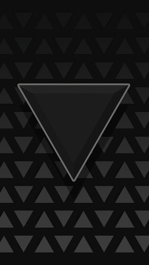 Dark abstract triangle pattern 4K