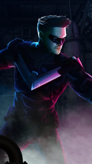 Nightwing artwork 4K