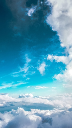 Sky with clouds, 4K