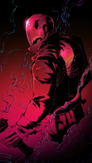 Red Hood from DC Comics artwork