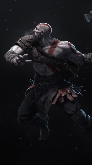 Kratos from God of War 4
