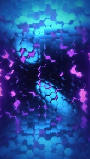 Abstract Hexagonal Pattern 4K
