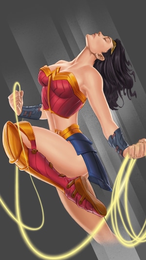 Wonder Woman artwork 4K
