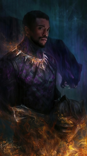 Black Panther artwork by JASRICart