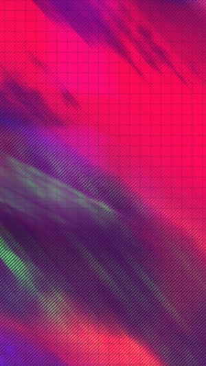 Abstract digital art with grid overlay