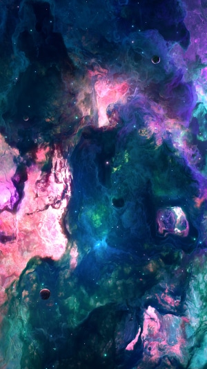 Digital Universe Space Artwork 4K