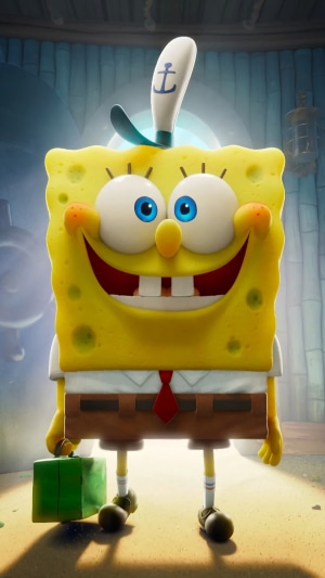 SpongeBob SquarePants from SpongeBob Movie On The Run 4K