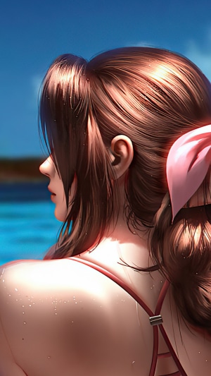 Aerith Gainsborough from Final Fantasy 4K