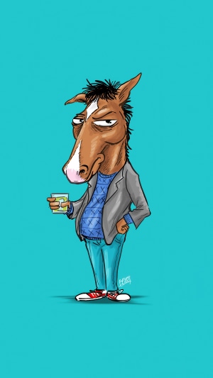 Bojack Horseman from Bojack Horseman TV Show 4K