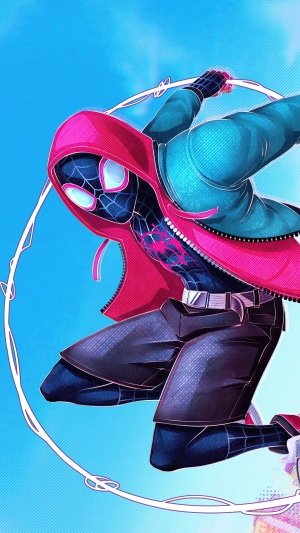 Miles Morales from Spider-Man artwork