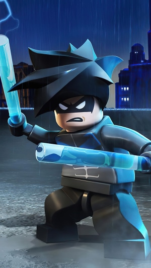Nightwing from Lego Batman 4K
