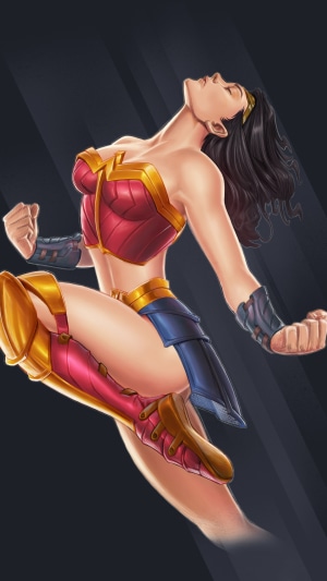 Wonder Woman artwork 4K