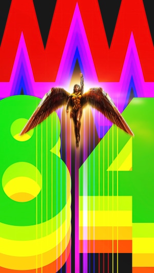 Wonder Woman 1984 with wings