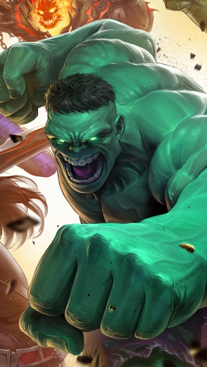 Hulk from Marvel Super War 4K