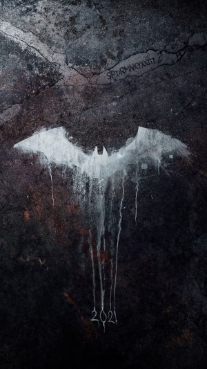 The Batman logo with 2021