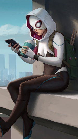 Gwen Stacy from Marvel artwork