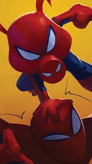 Spider-Ham from Spider-Man Artwork 4K