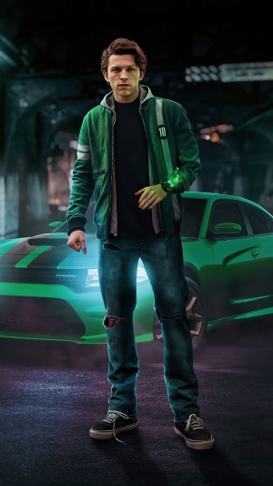 Tom Holland as Ben 10 from artwork 4K