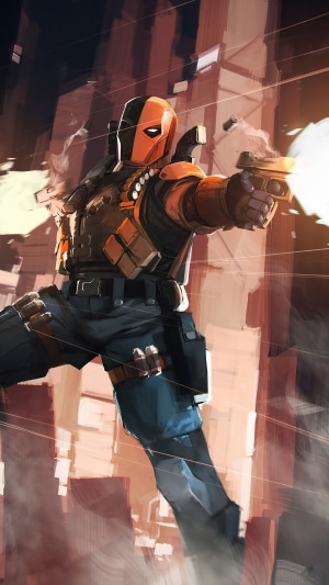 Deathstroke artwork from Artstation
