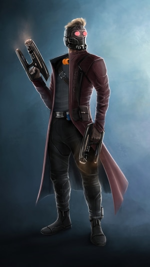 Star-Lord from Guardians of the Galaxy artwork