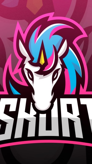 Unicorn Esports Logo with Text