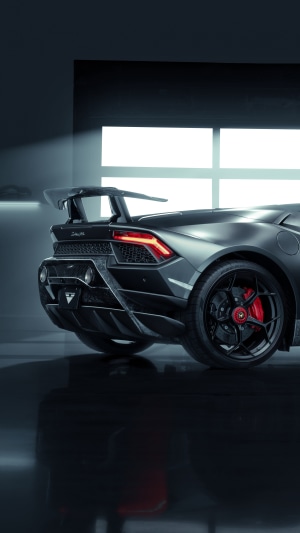 Lamborghini Huracan Performante rear view