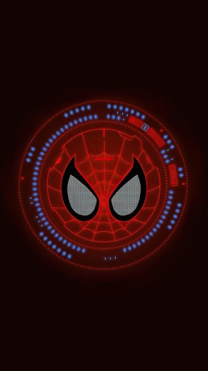 Spiderman Logo Artwork 4K