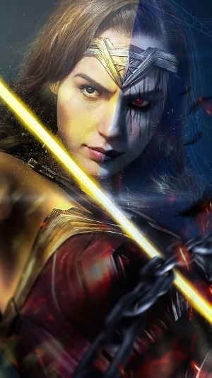Wonder Woman artwork 4K