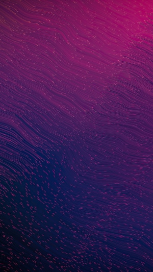 Abstract digital art with purple and blue waves