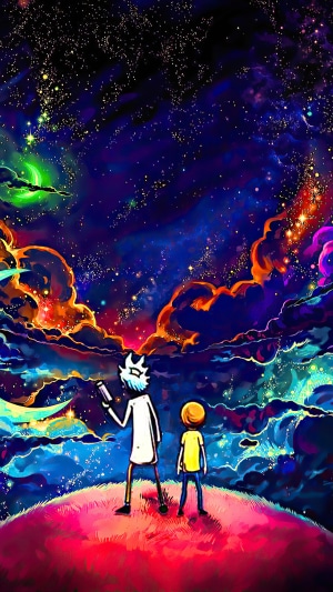 Rick and Morty Cosmic Adventure Art