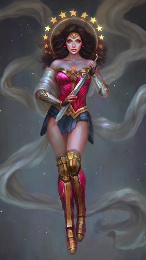 Wonder Woman artwork by Artstation artist