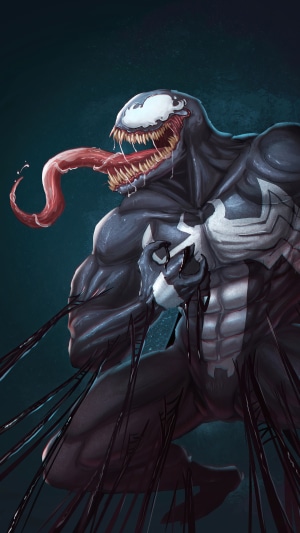 Venom from Marvel Comics 4K artwork