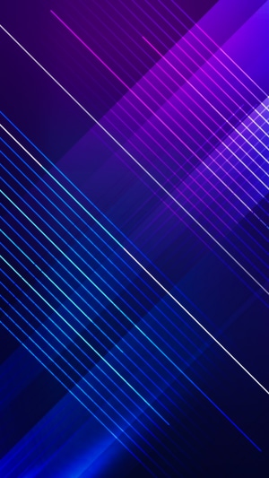 Abstract digital art with blue and purple lines