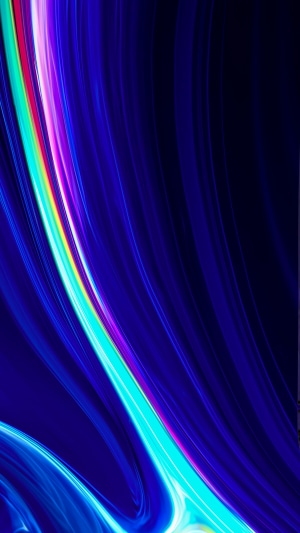 Abstract digital art with colorful light streaks