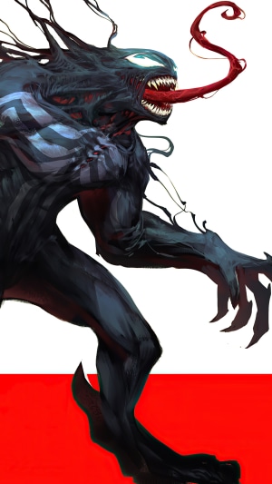 Venom artwork from Artstation